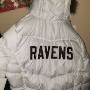 Womens White Puff Jacket
